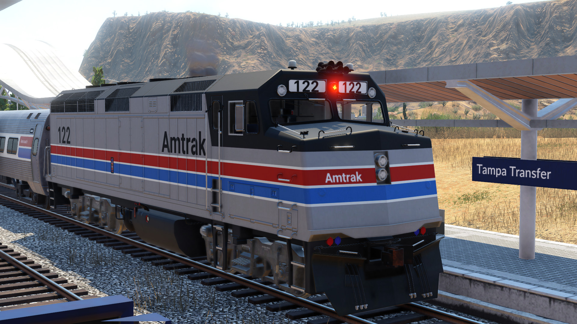 EMD F40 PH - Amtrak Phase II