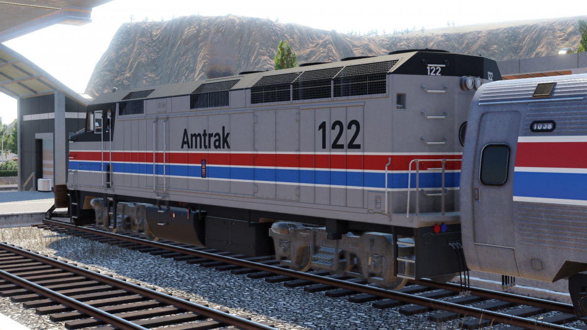 EMD F40 PH  - Amtrak Phase II