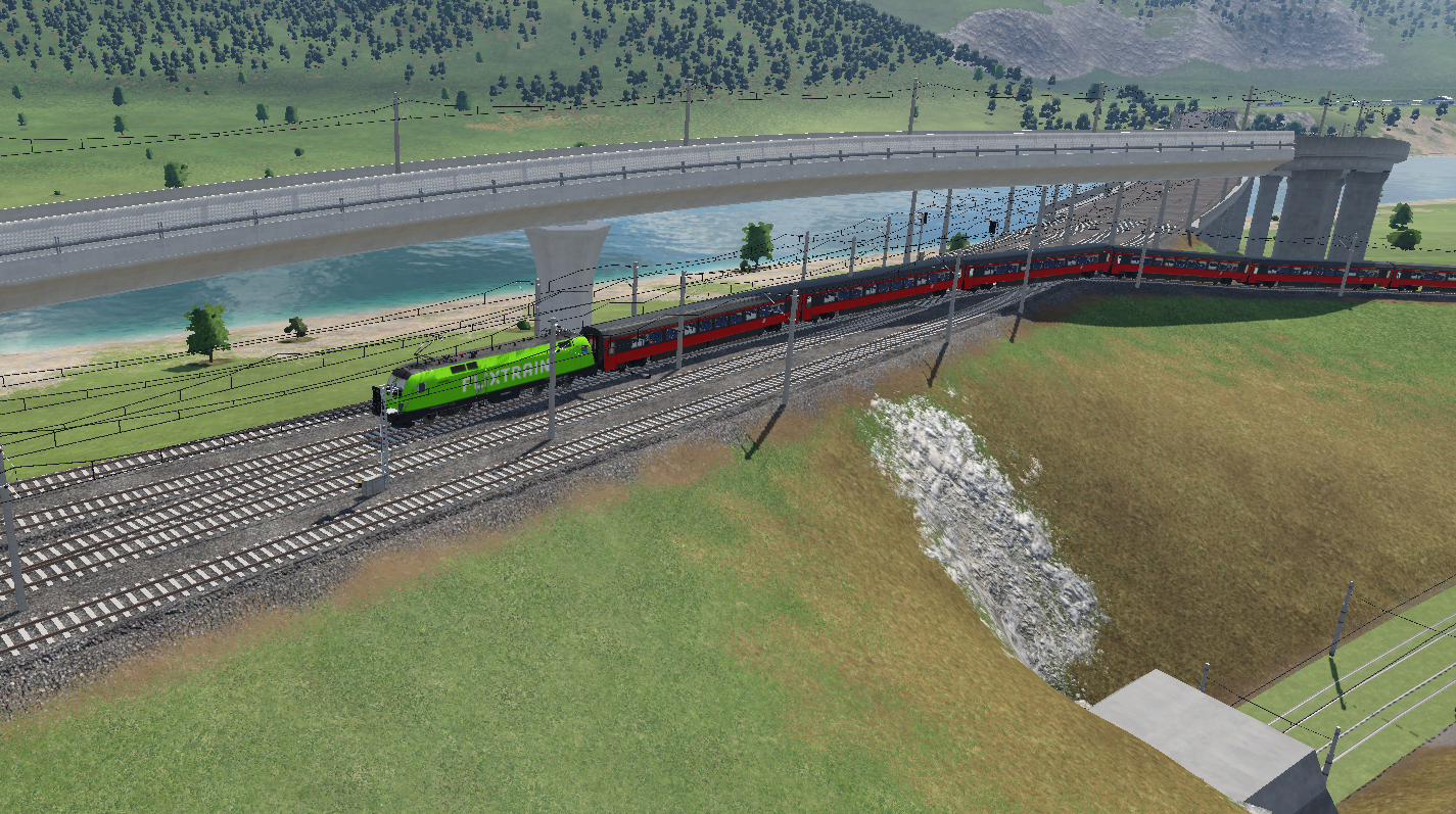 Ungewöhnlicher FlixTrain