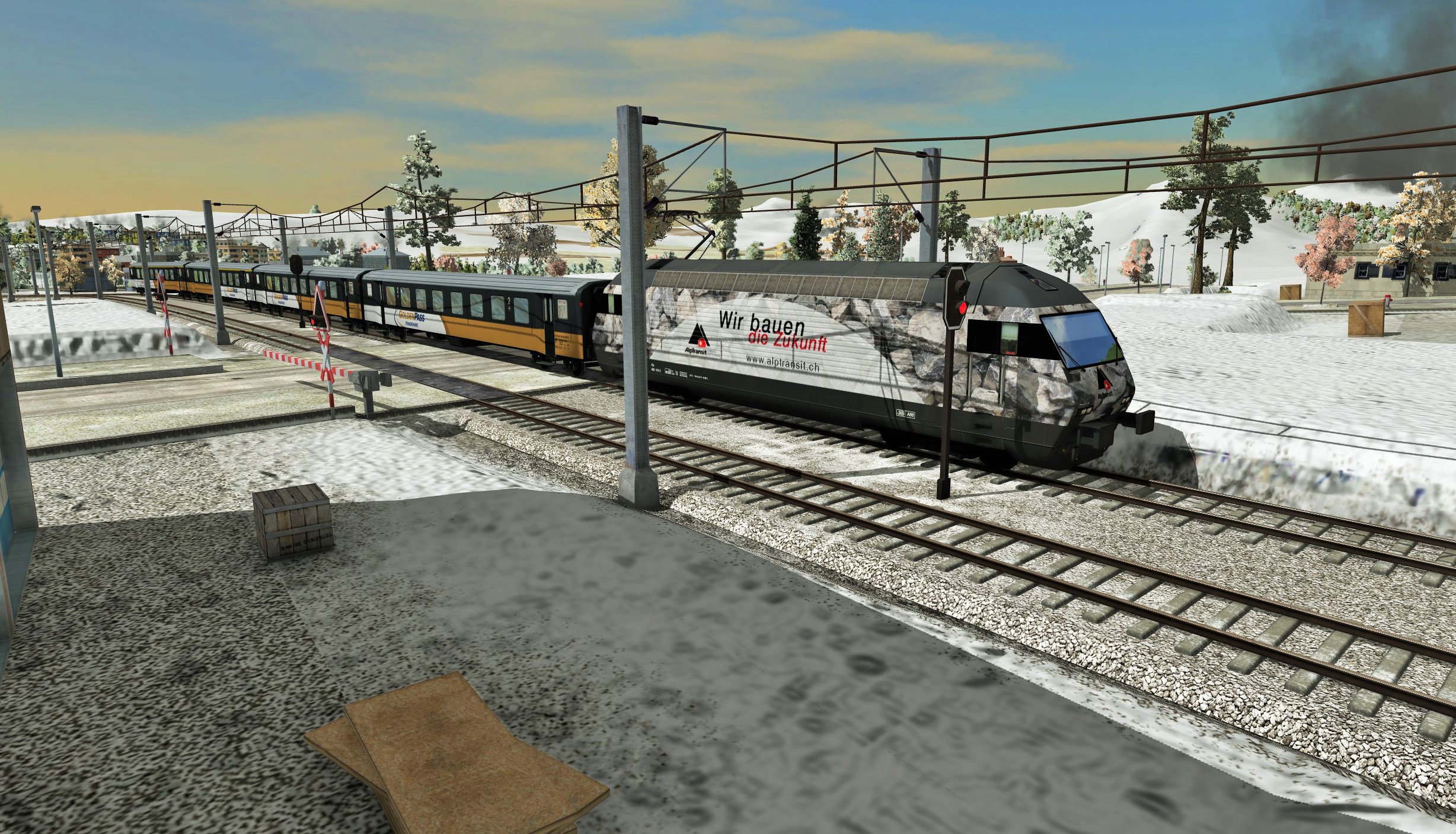 GoldenExpress auf der IC01 Strecke