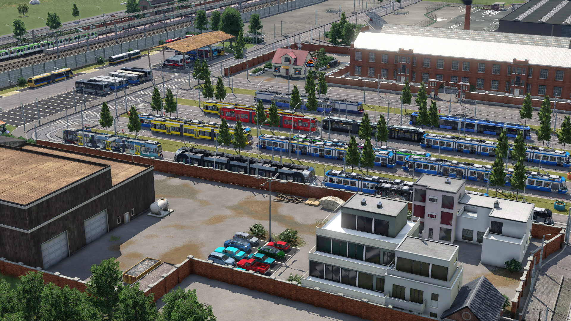 Betriebshof Öffentliche Verkehrsmittel