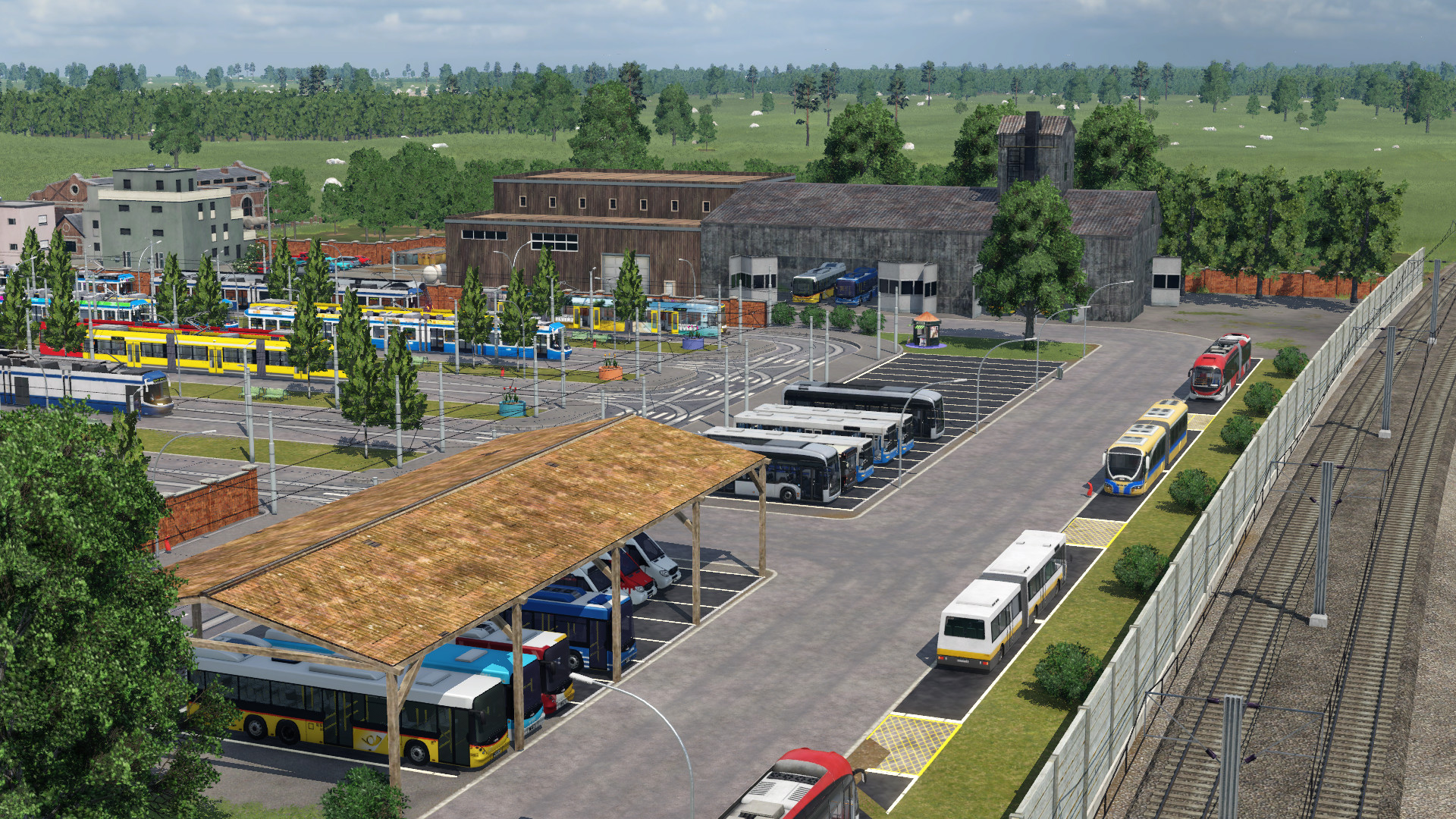Betriebshof Öffentliche Verkehrsmittel