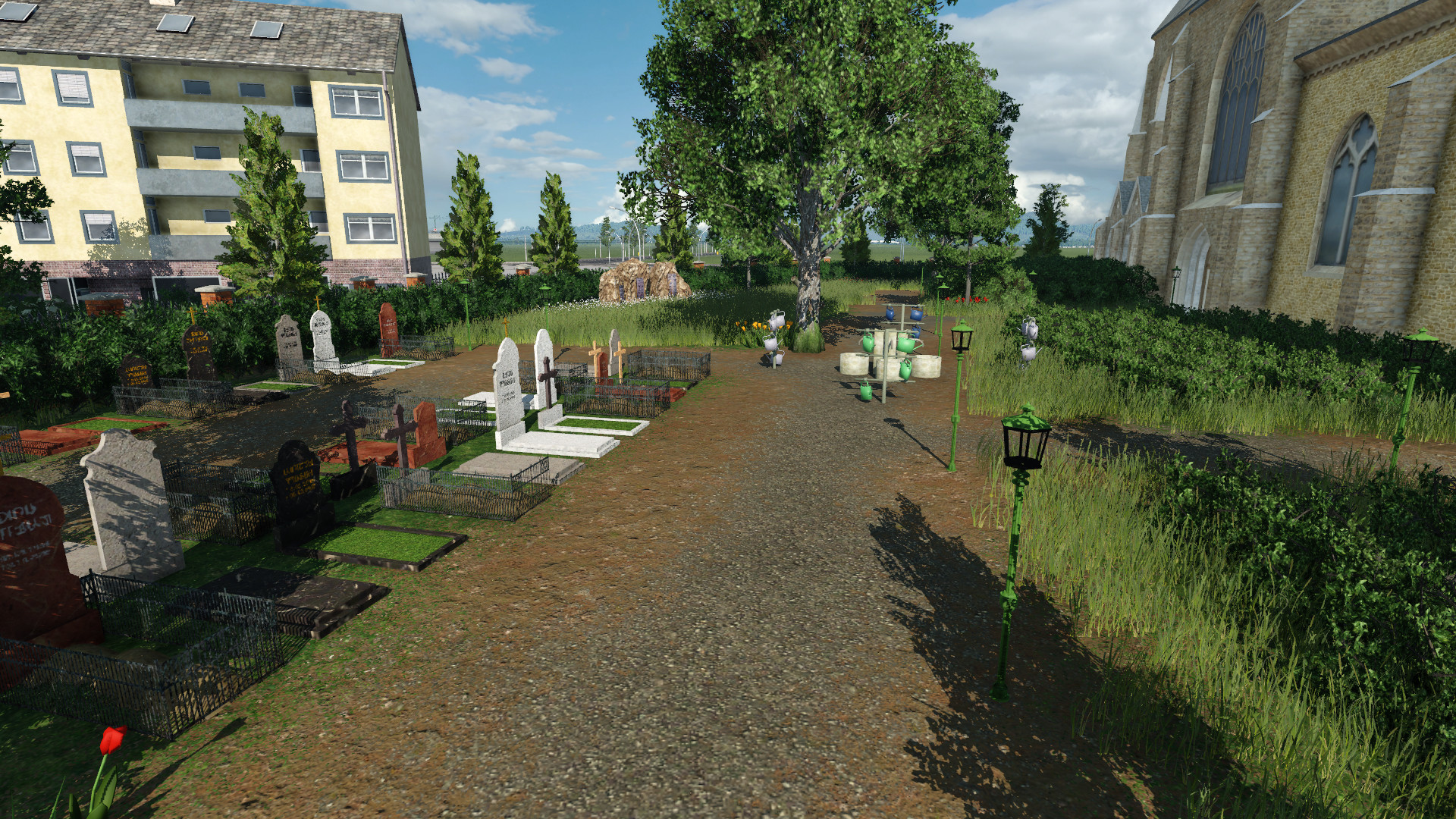 kleiner Kirchenfriedhof