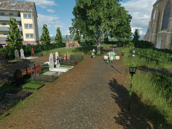 kleiner Kirchenfriedhof
