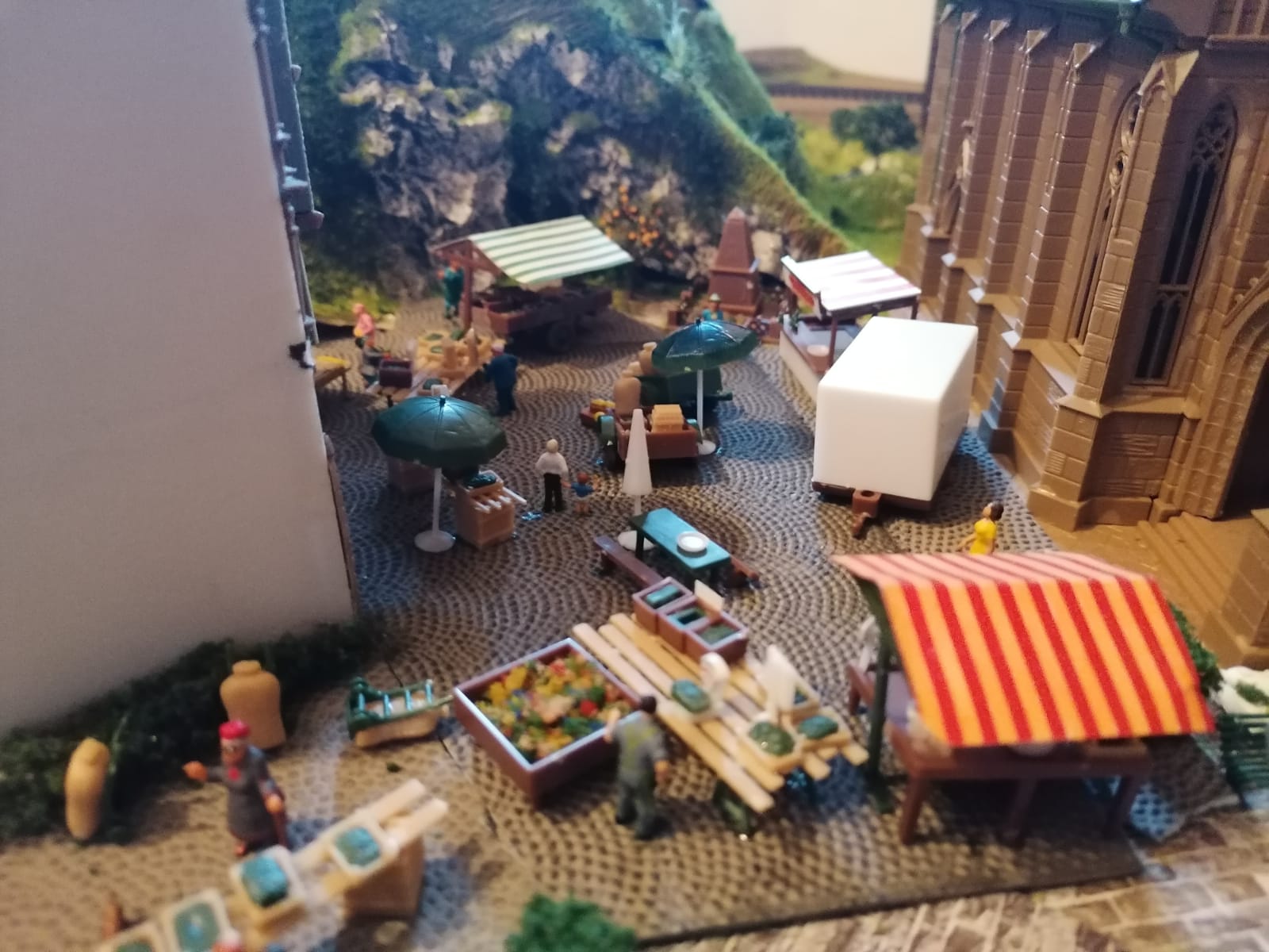 Markttag auf meiner Modellbahn