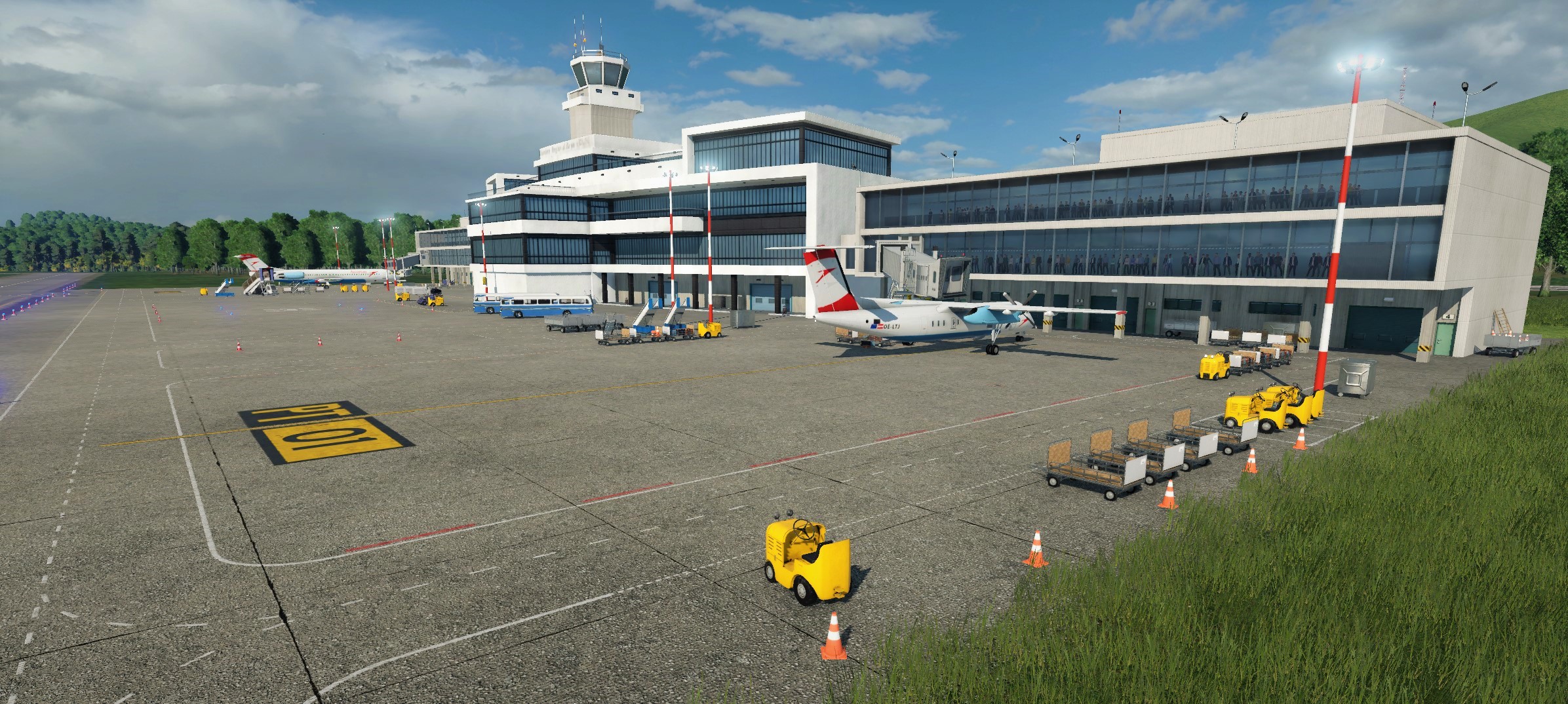 Double capacity passenger airport terminal... coming soon! ✈