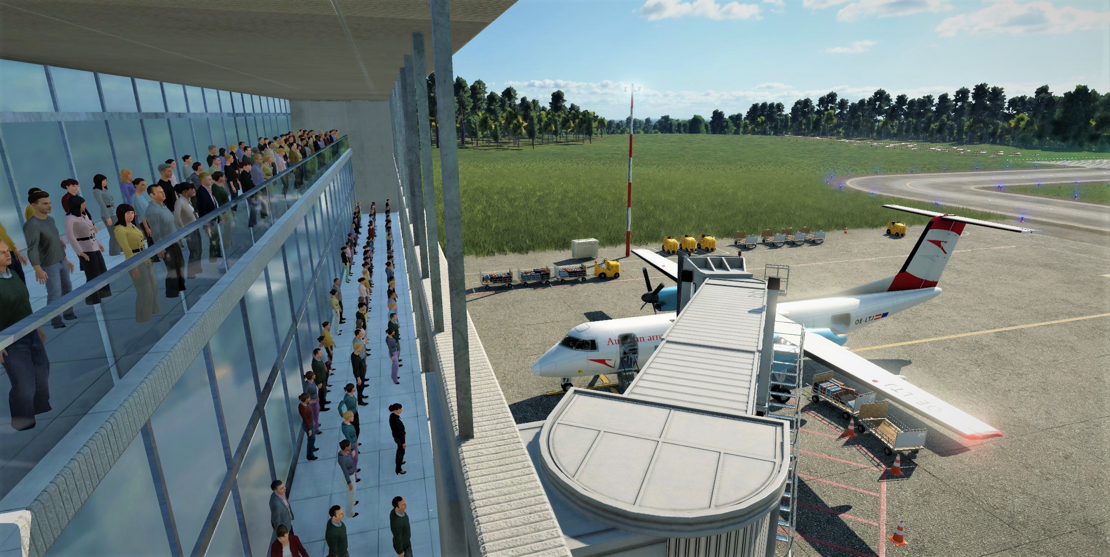 Double capacity passenger airport terminal... coming soon! ✈