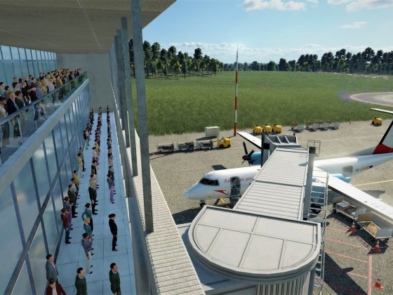 Double capacity passenger airport terminal... coming soon! ✈