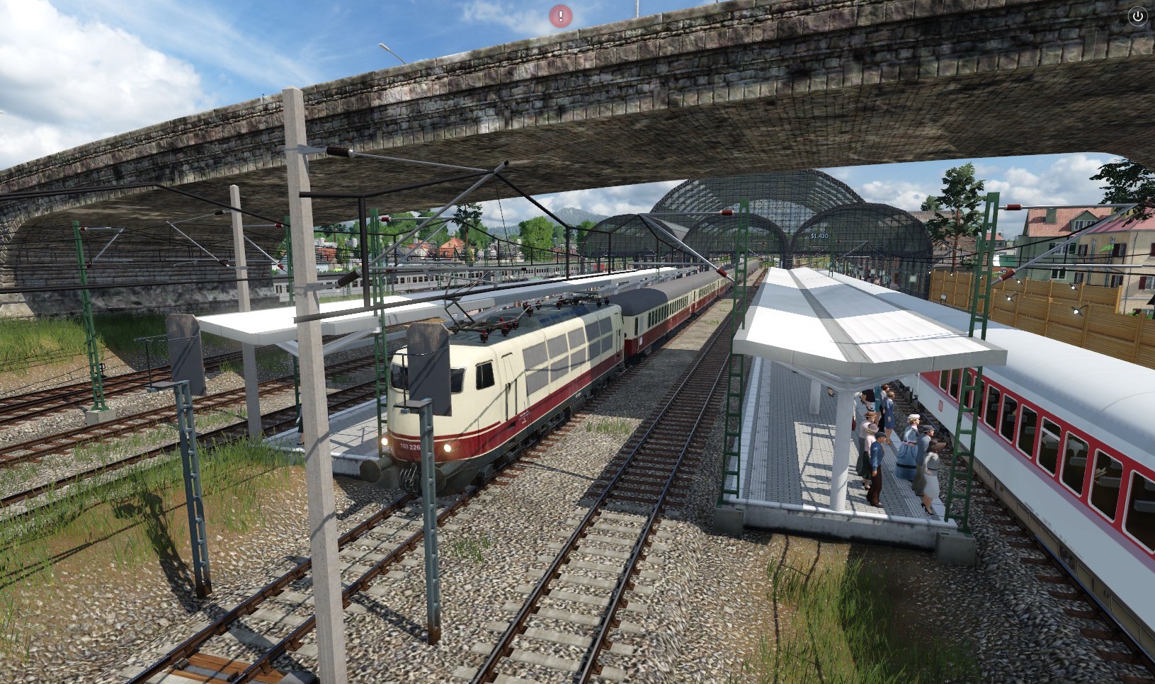 Letzte Fahrt des IC 41 Sansenhof-Glücksburg über die Altstrecke - Bild 1