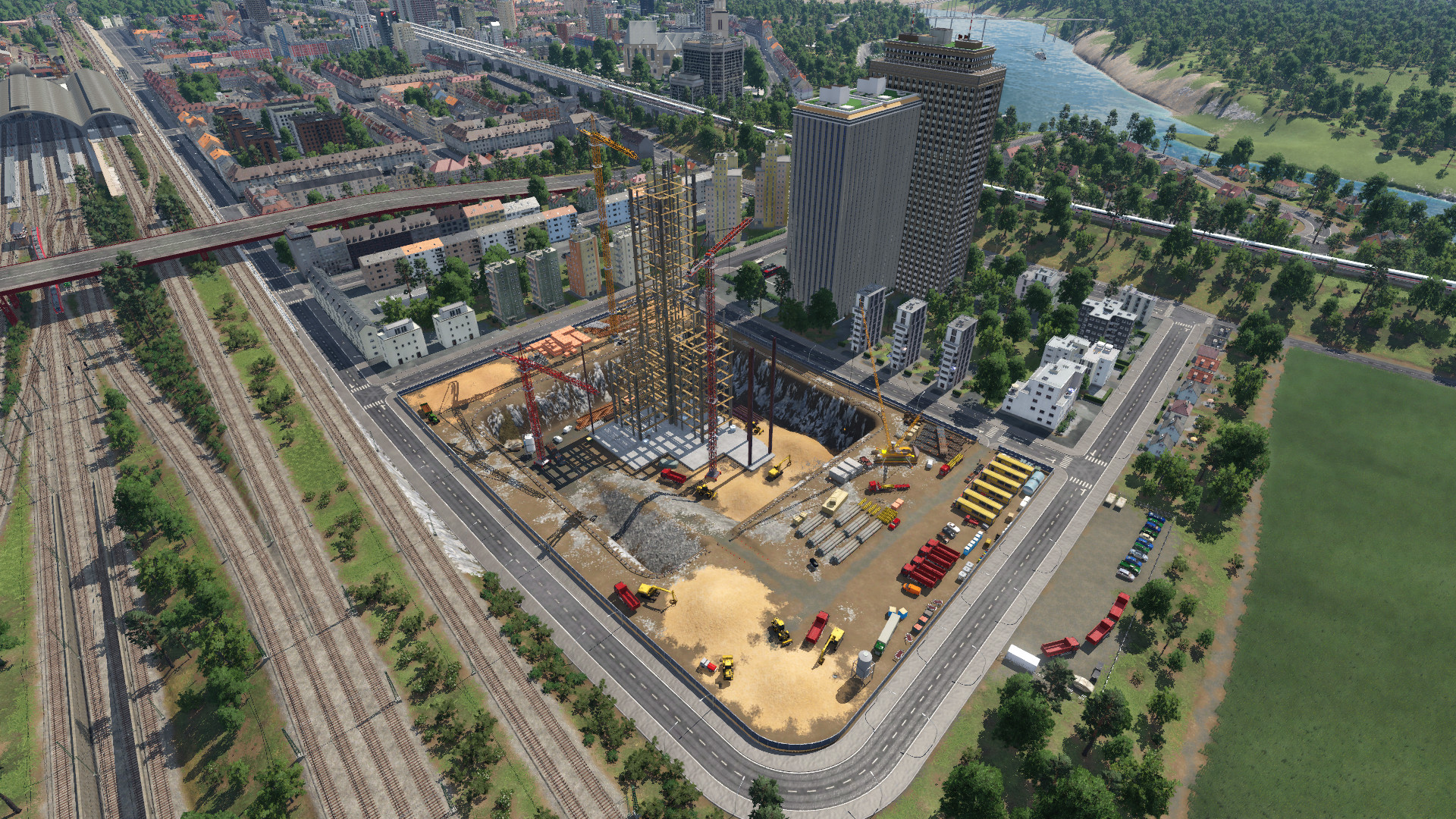 Großbaustelle