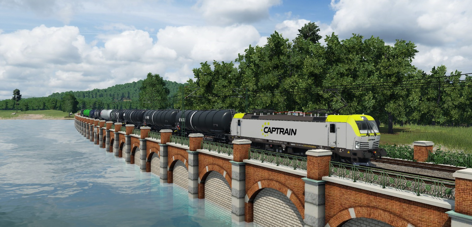 Captrain am Ufer