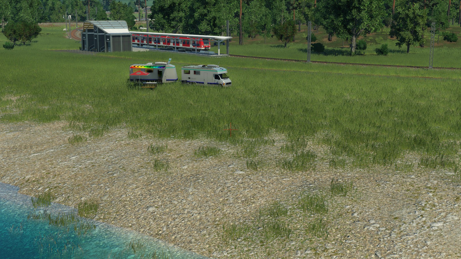 Am Campingplatz