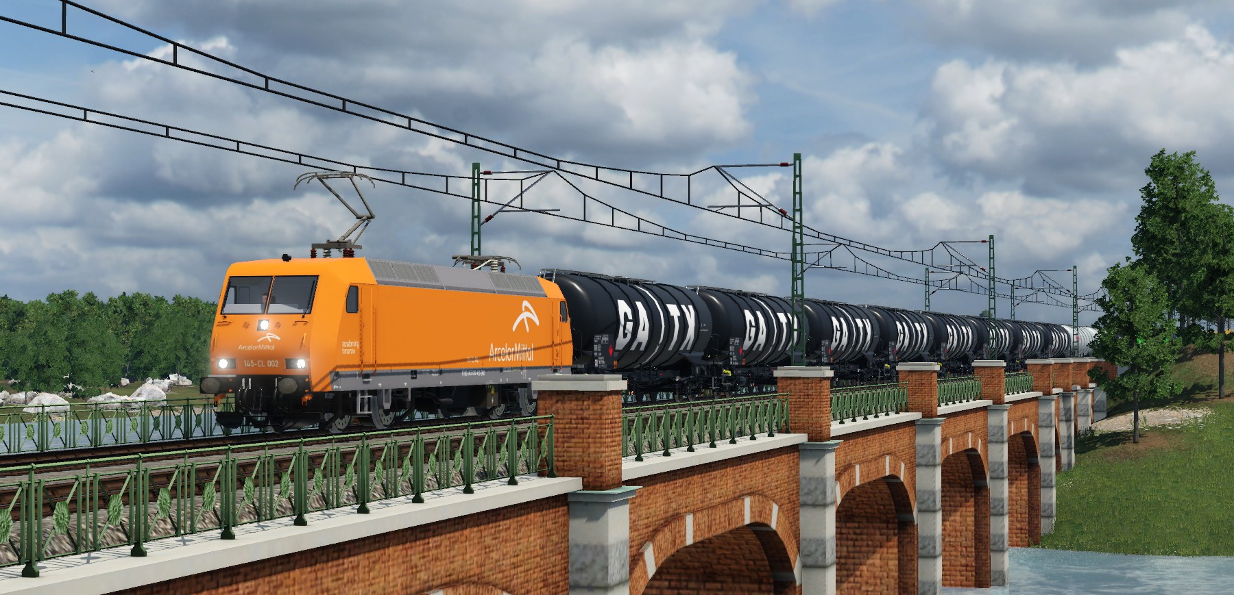 ArcelorMittal kesselt über die Brebacher Seenplatte