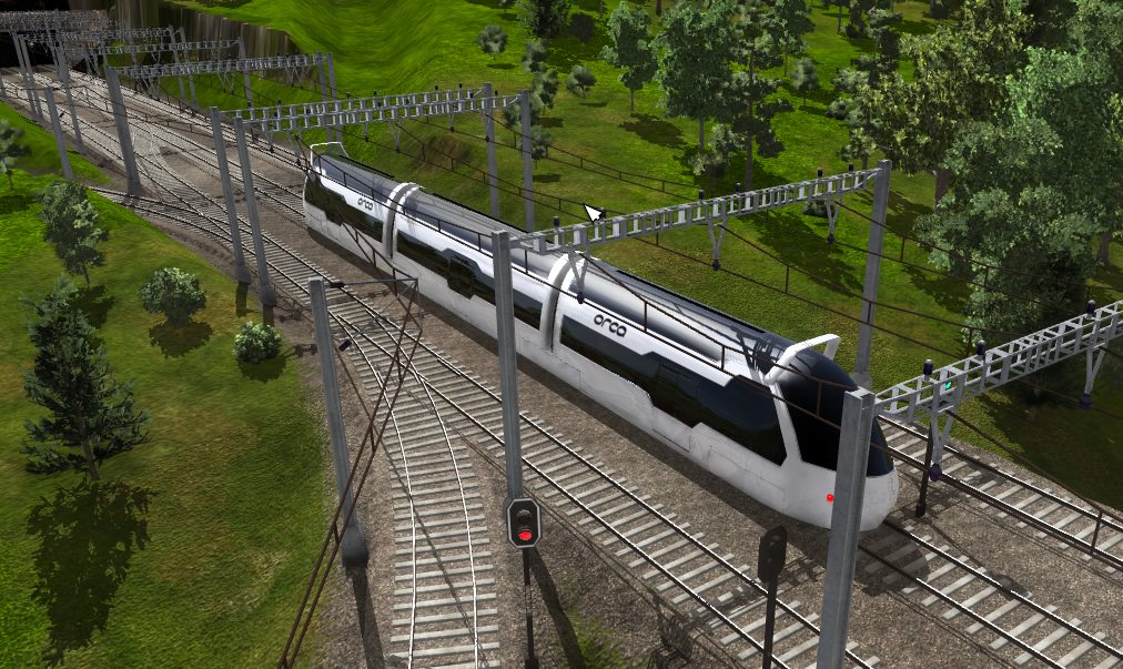 Orca Kleine Passagire Zug