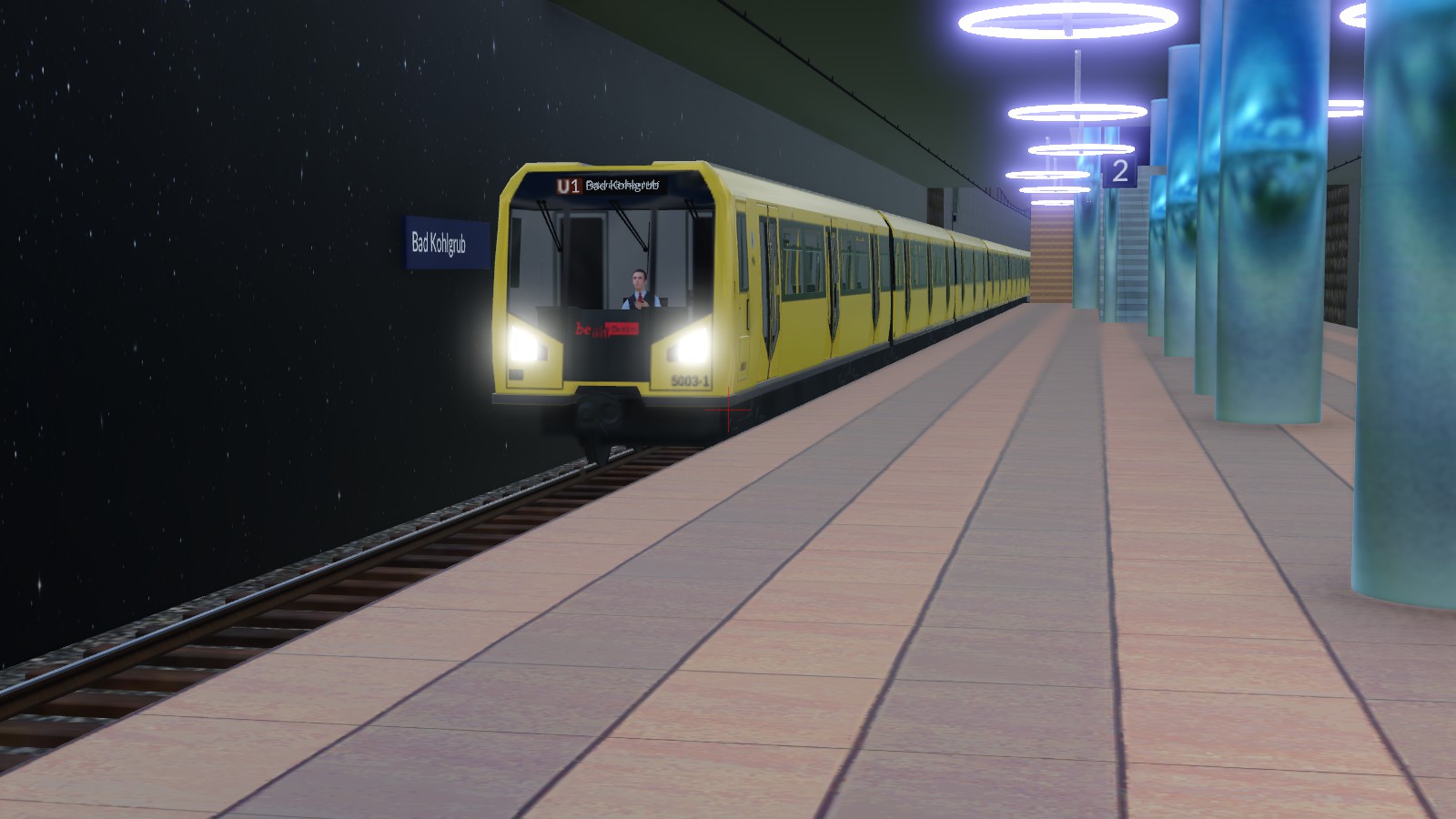 Im U-Bahntunnel