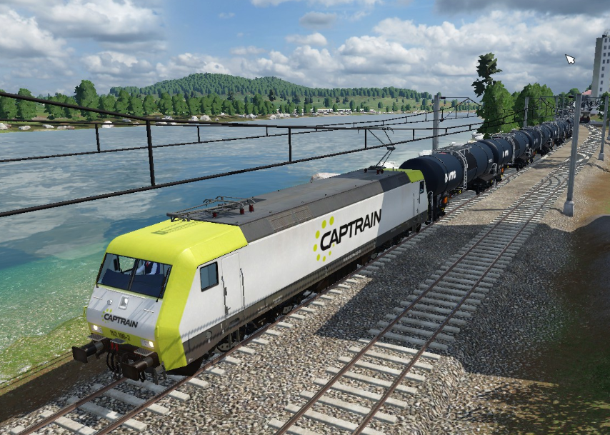 Captrain 152 mit Kesselzug