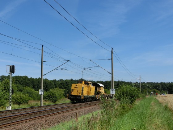 Bahnbau 295 in Müssen