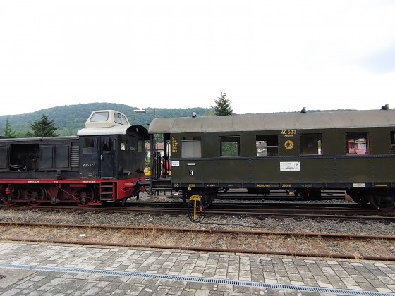 Museums- und Rollmaterial der Dampfbahn Fränkische Schweiz e.V.