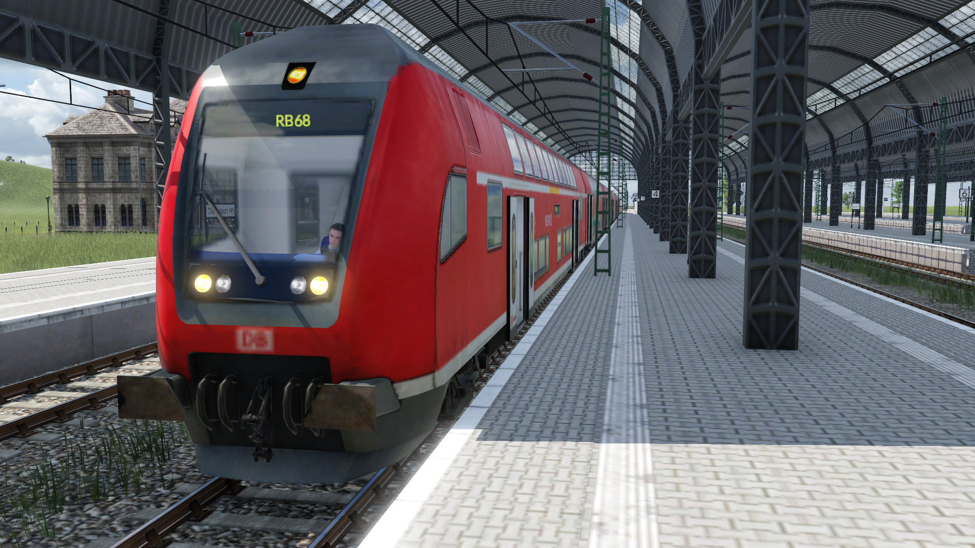 Der Gegenzug nach Frankfurt.