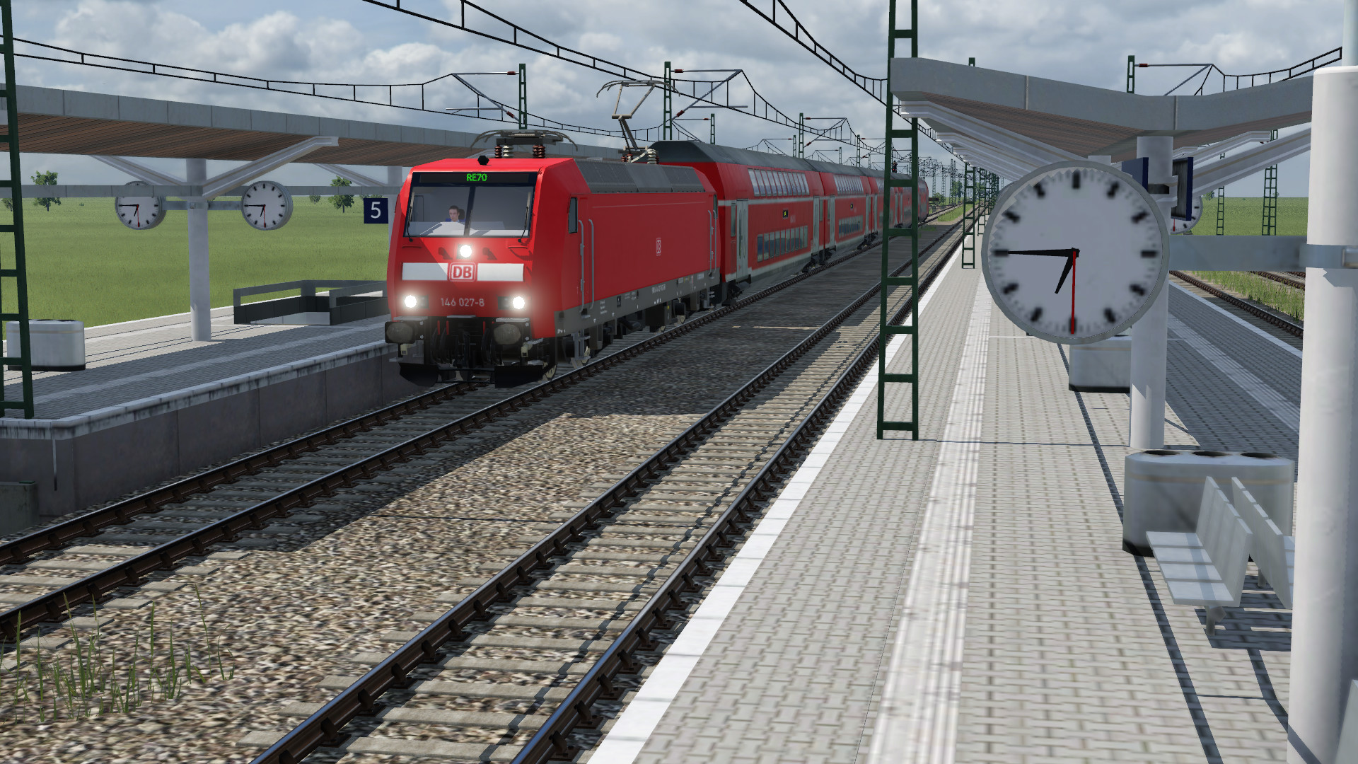 Einfahrt in GG-Dornberg