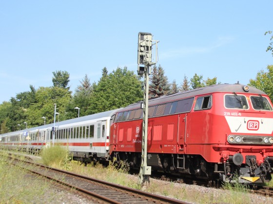 218 mit Sonderlackierung in Haffkrug (Scharbeutz)
