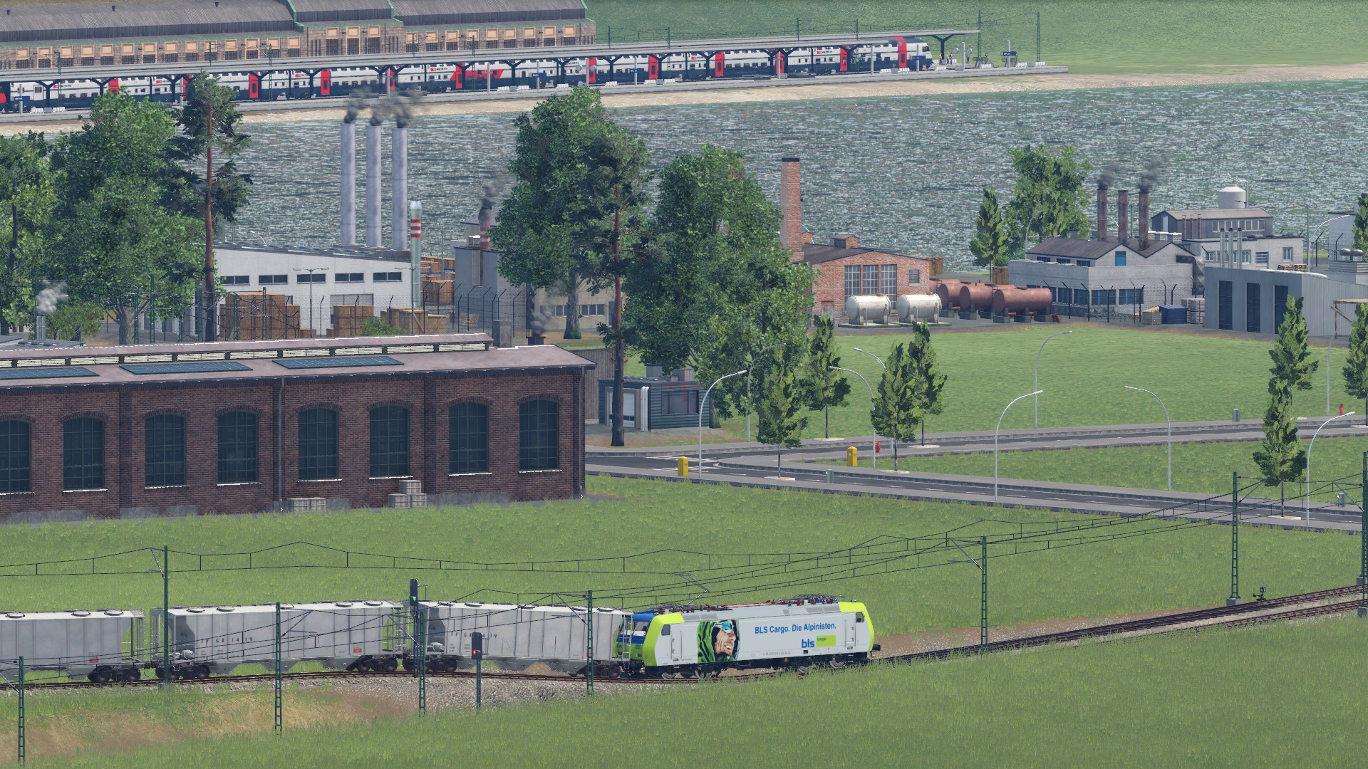 SBB und BLS in Interlaken