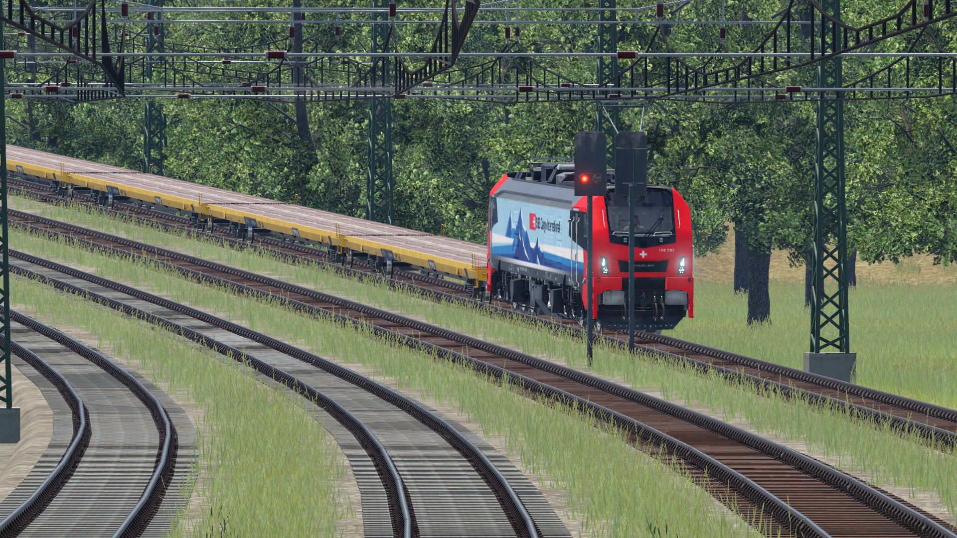 Der Eurodual in der Nähe von Liestal