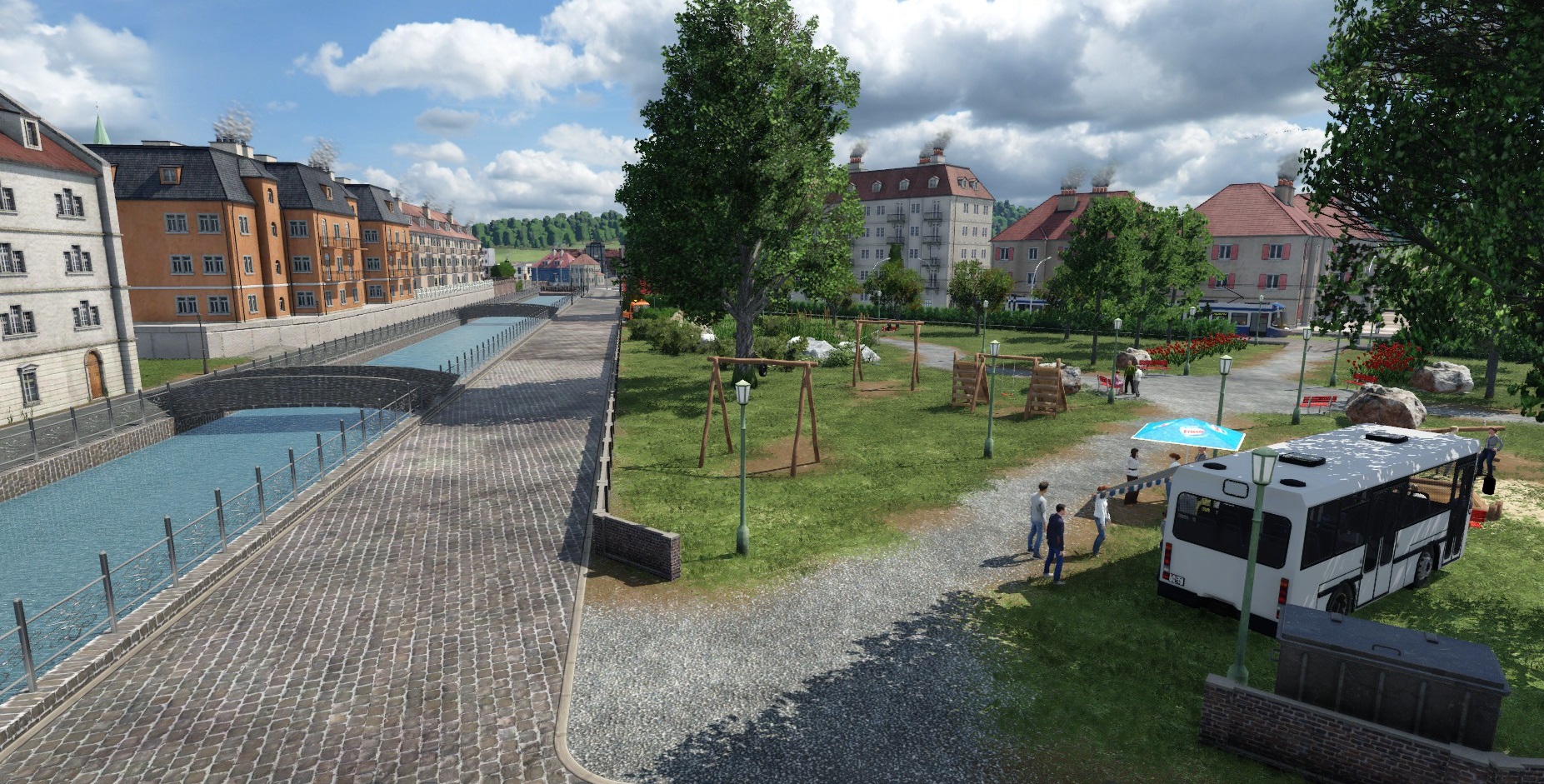 Stadtpark Imbissbus