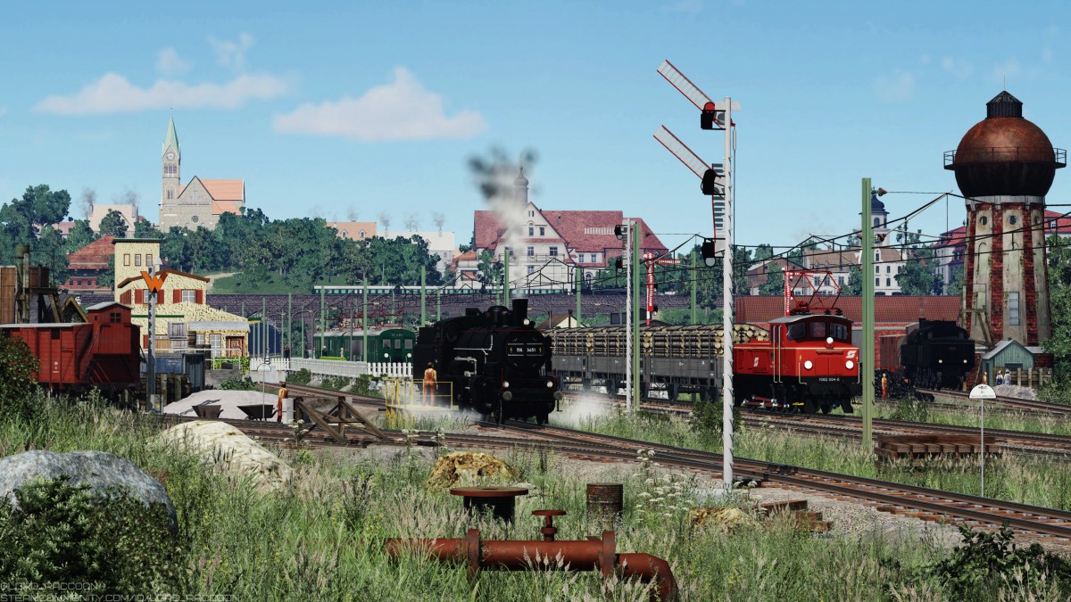 [TpF1] Busy traffic on the railway station