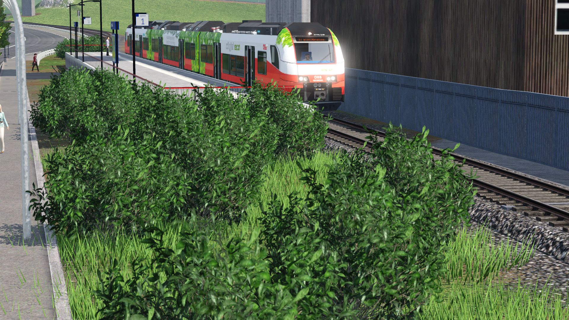Eco-Cityjet auf der Ebentalbahn unterwegs