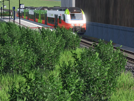 Eco-Cityjet auf der Ebentalbahn unterwegs