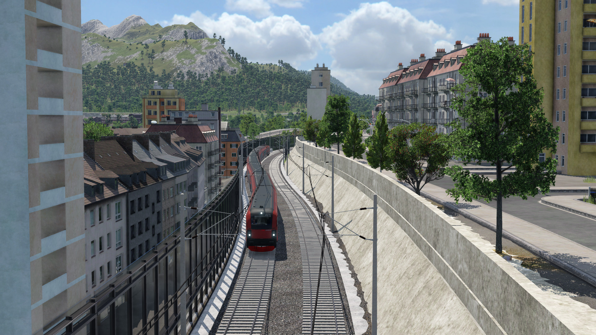 Haslau Schnellfahrstrecke