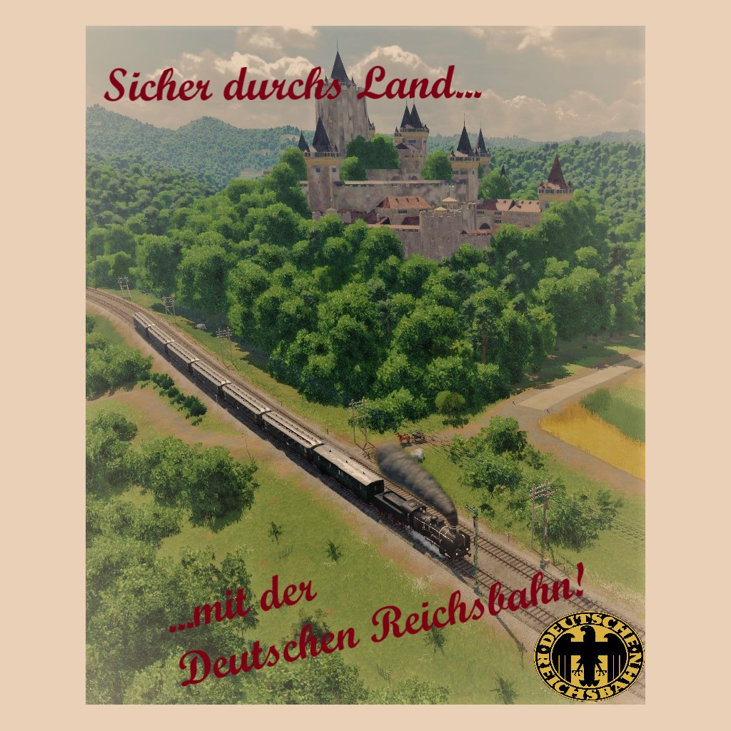 Sicher durchs Land - mit der Deutschen Reichsbahn