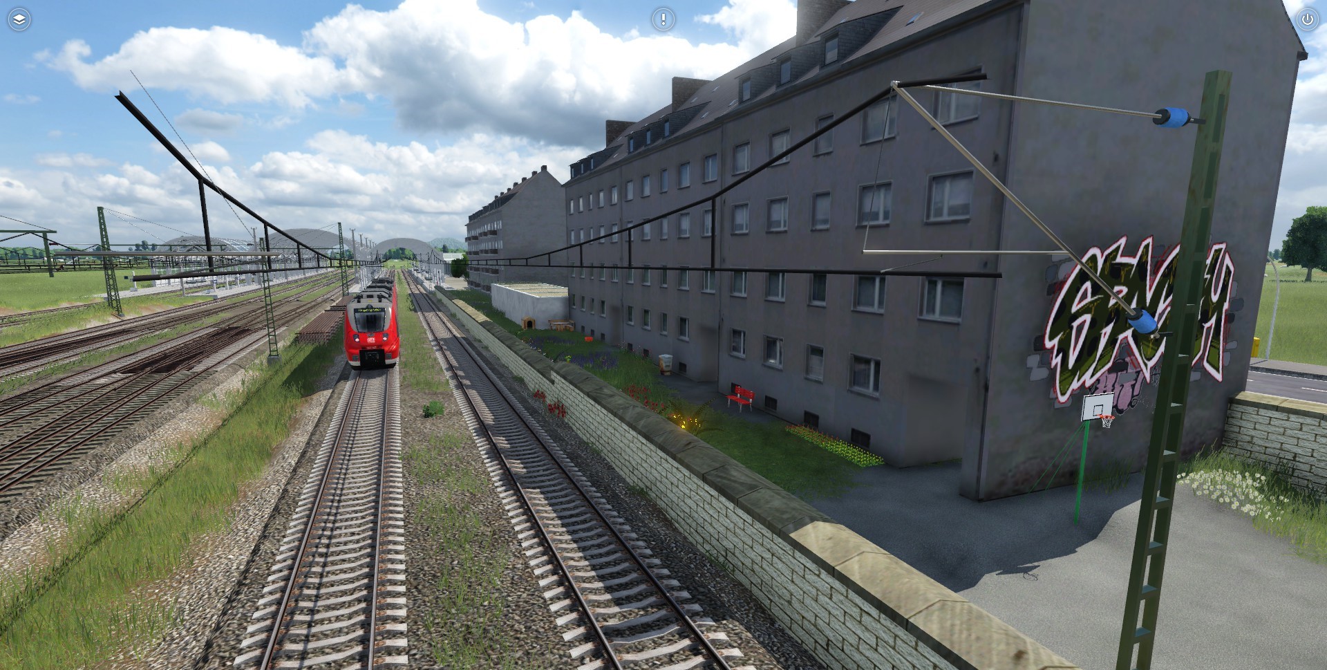 kurzer einblick in den unfertigen Hbf Bereich