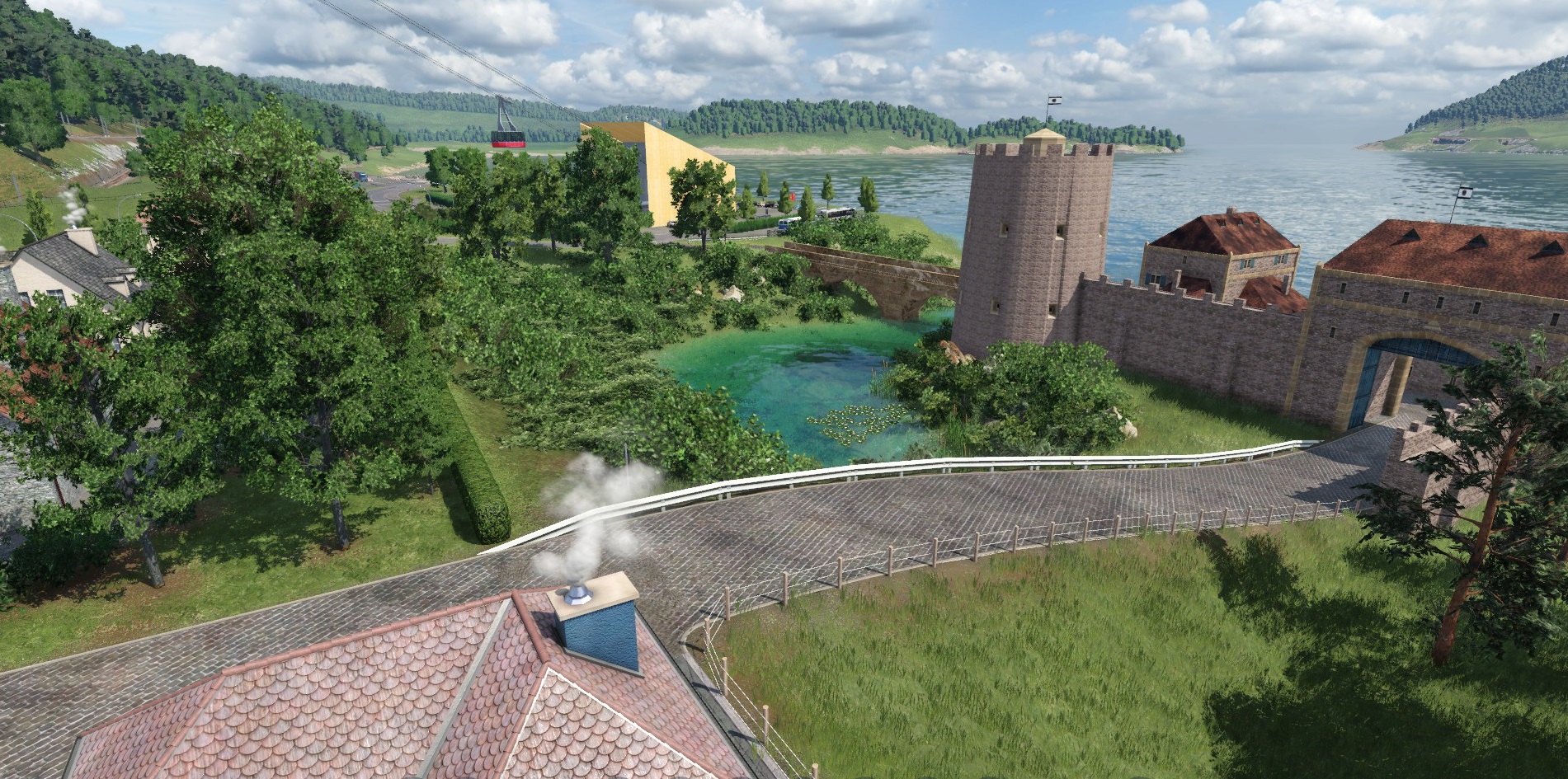 Ausflugsziel Seeburg mit Seilbahn zur Rigi