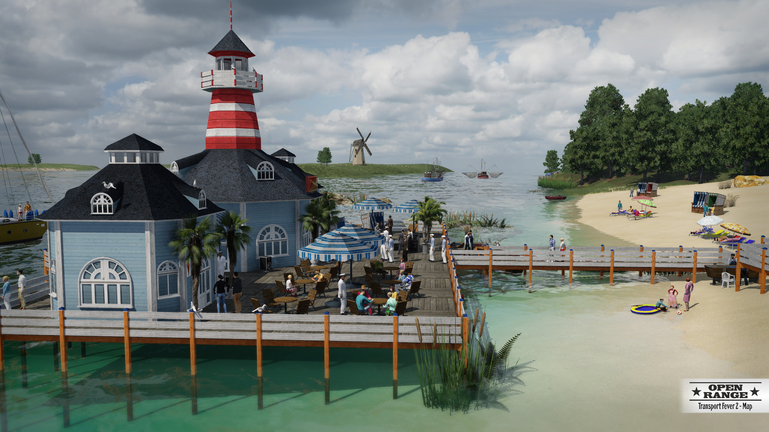 Besuch im See-Café