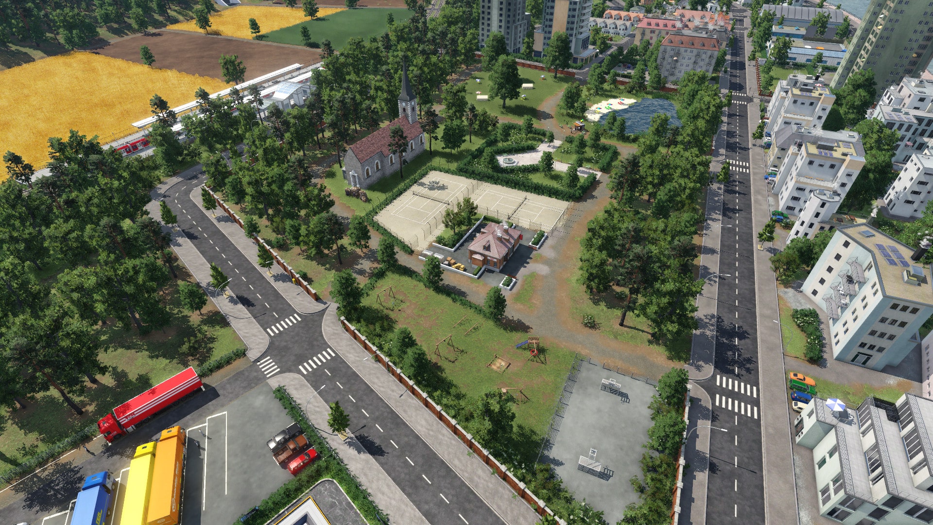 Stadtpark in Neustadt