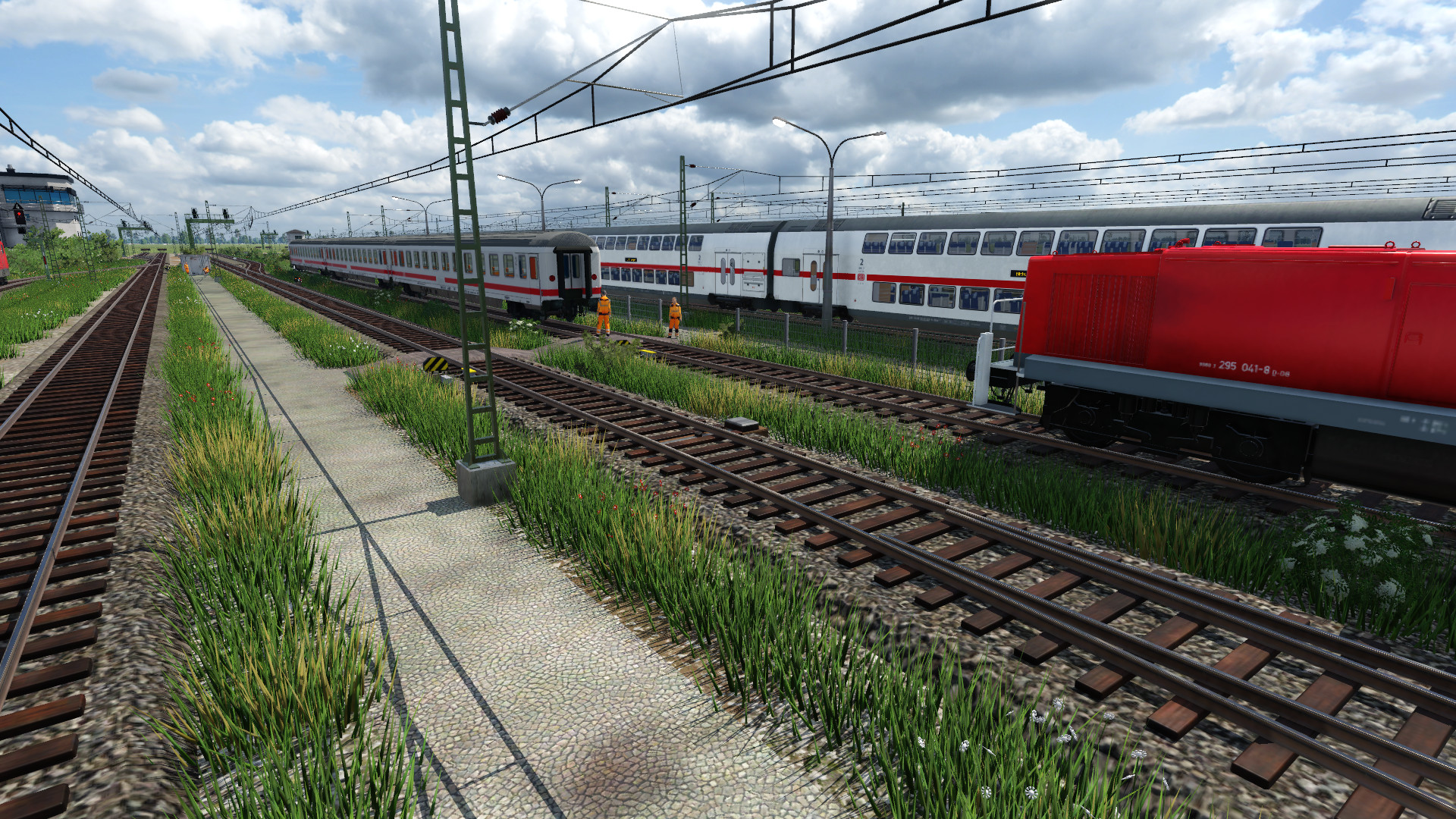 Rangierarbeiten am Hbf
