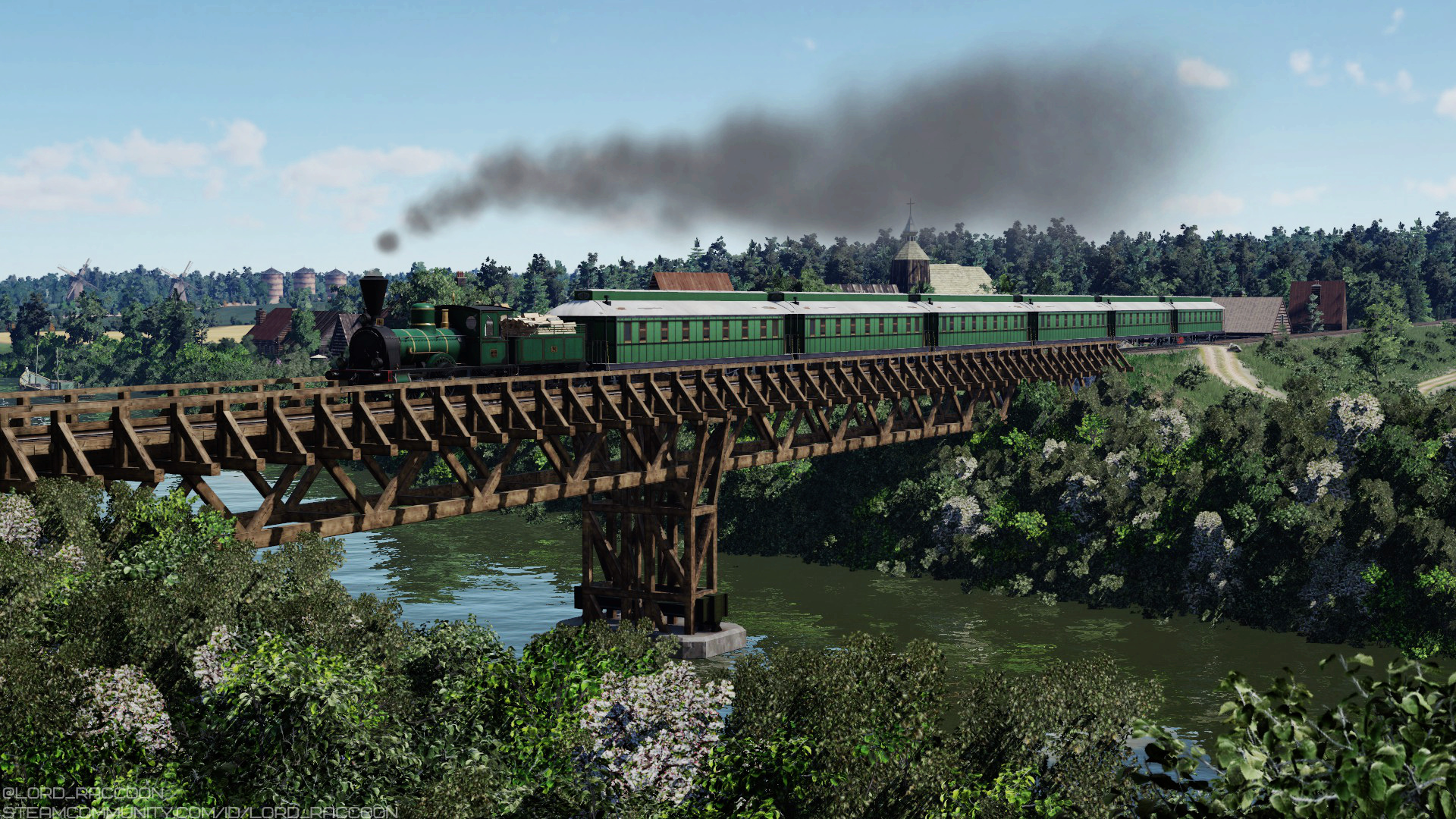 [TpF1] 1-2-0 on the bridge near the small village in Ukraine