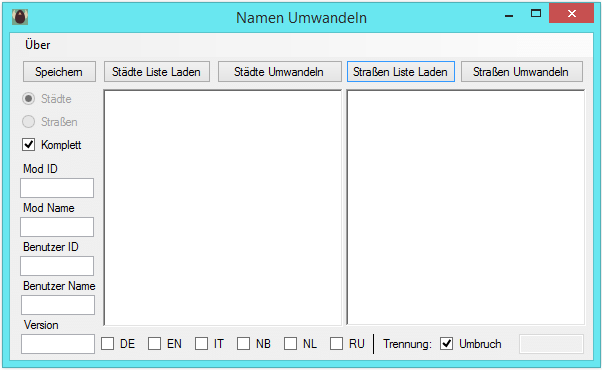 TF Mod Creation Tool (Town and Streetnames)