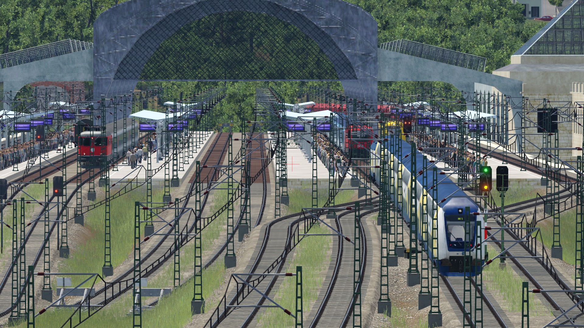 Am Bahnhof von Preten