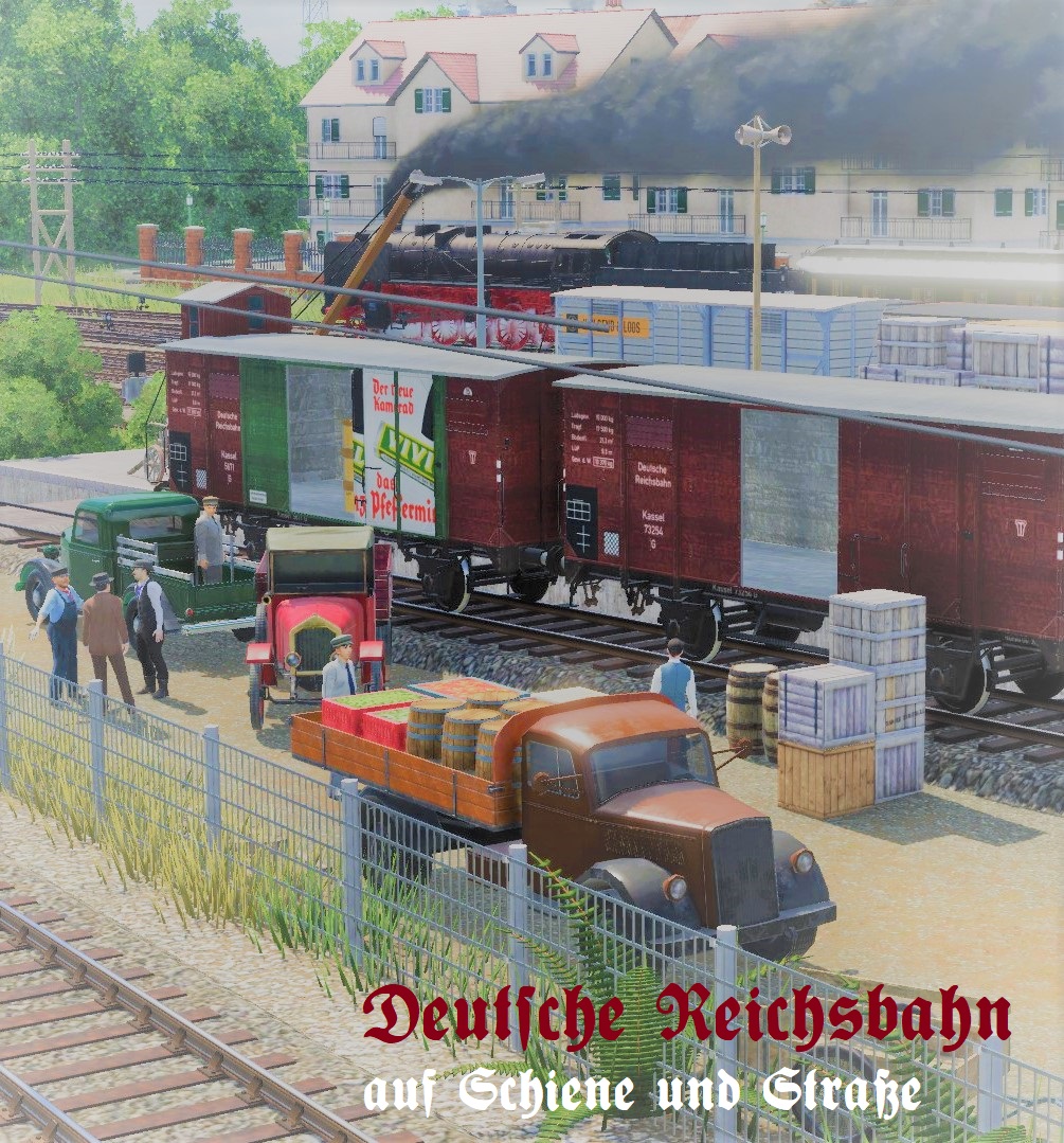 DRG Werbeplakat Güterverkehr