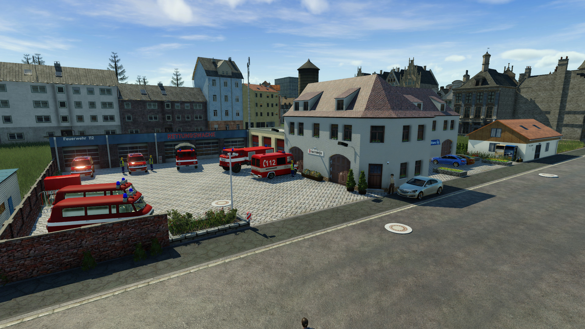 Rettungswache Verbaut. check