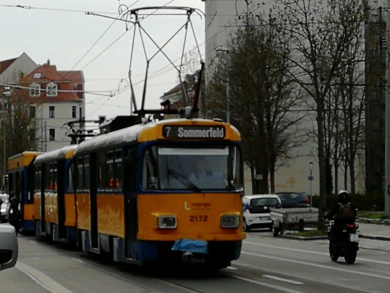 N-TGZ (Niederflur-TatraGroßZug) auf der Linie 7