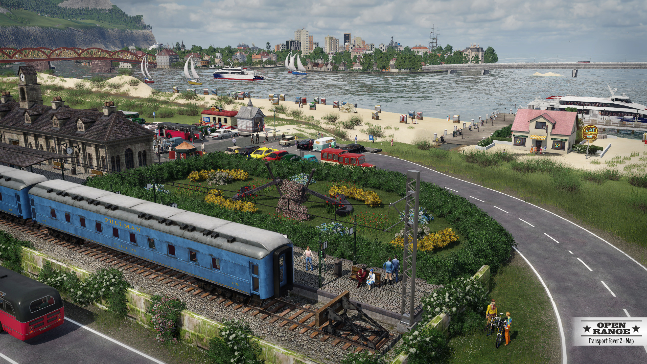 Bahnhof am Strand