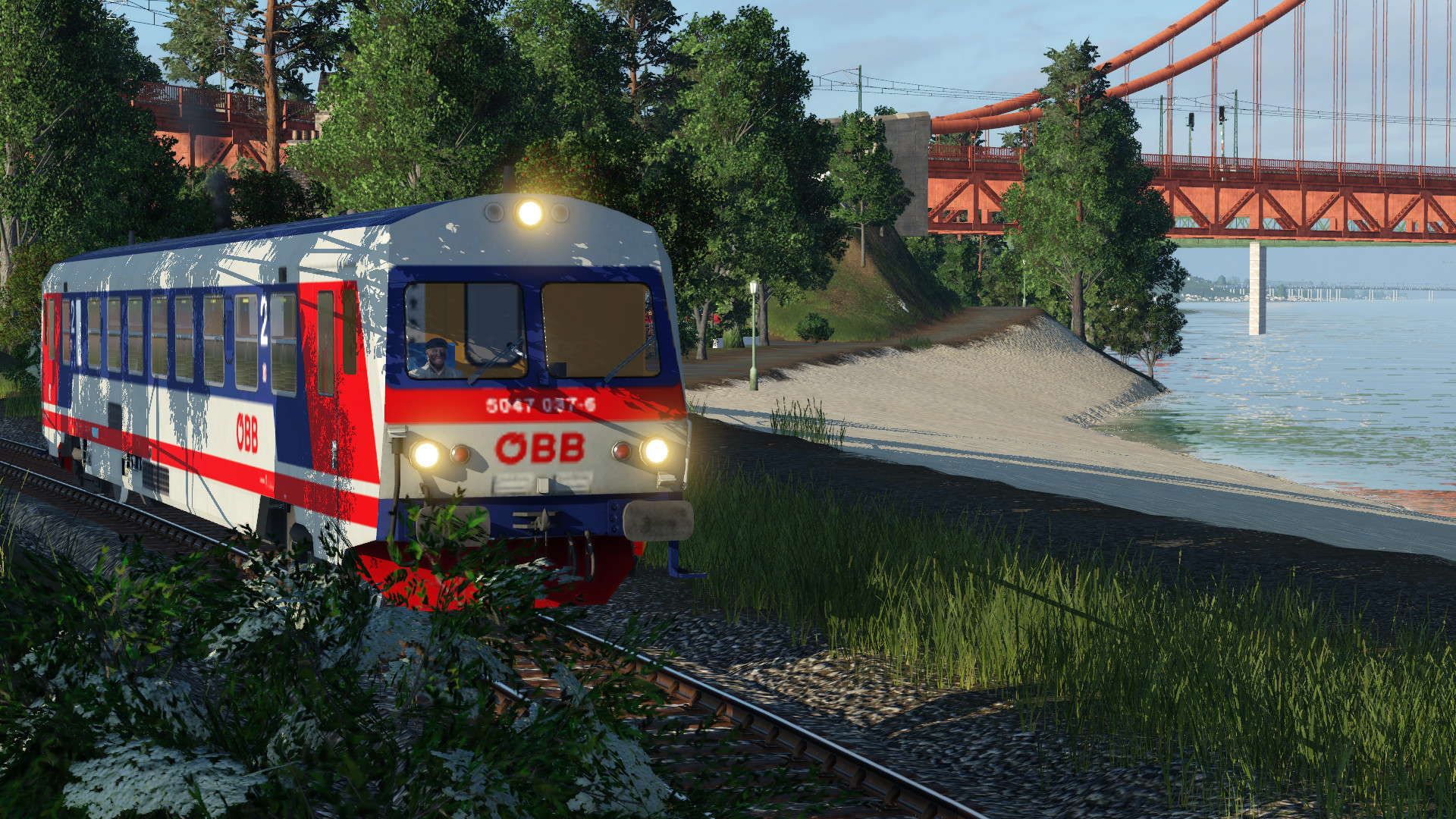 ÖBB 5047 037-6, eingesetzt als Strandbahn