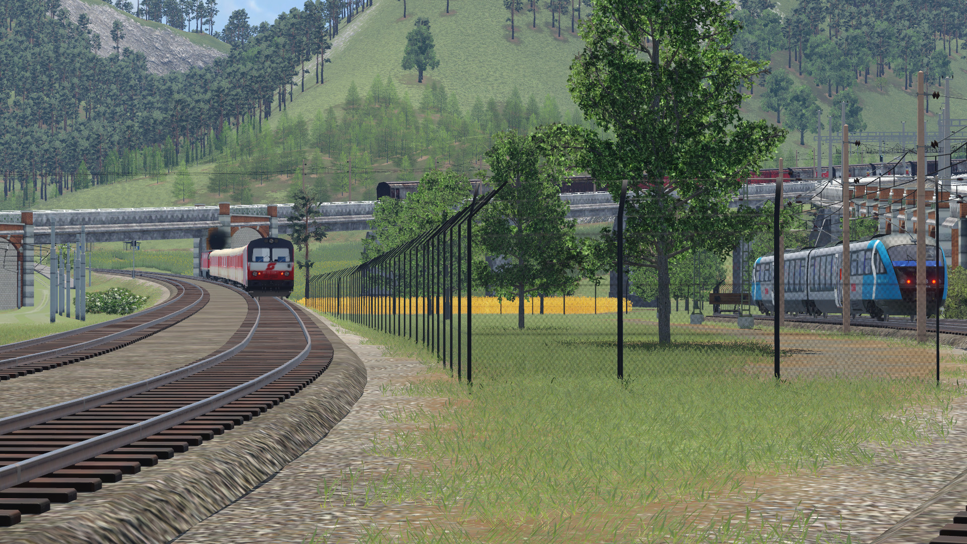 Auf der Nebenbahn nach Enghausen