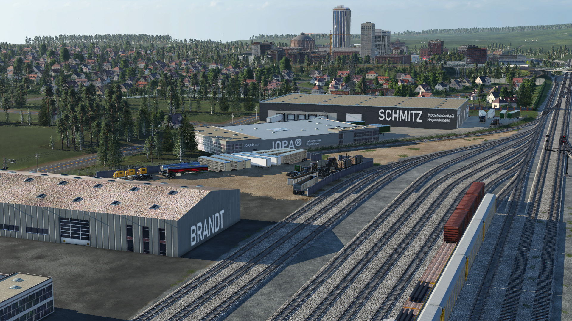 Suburbs surrunding Downtown