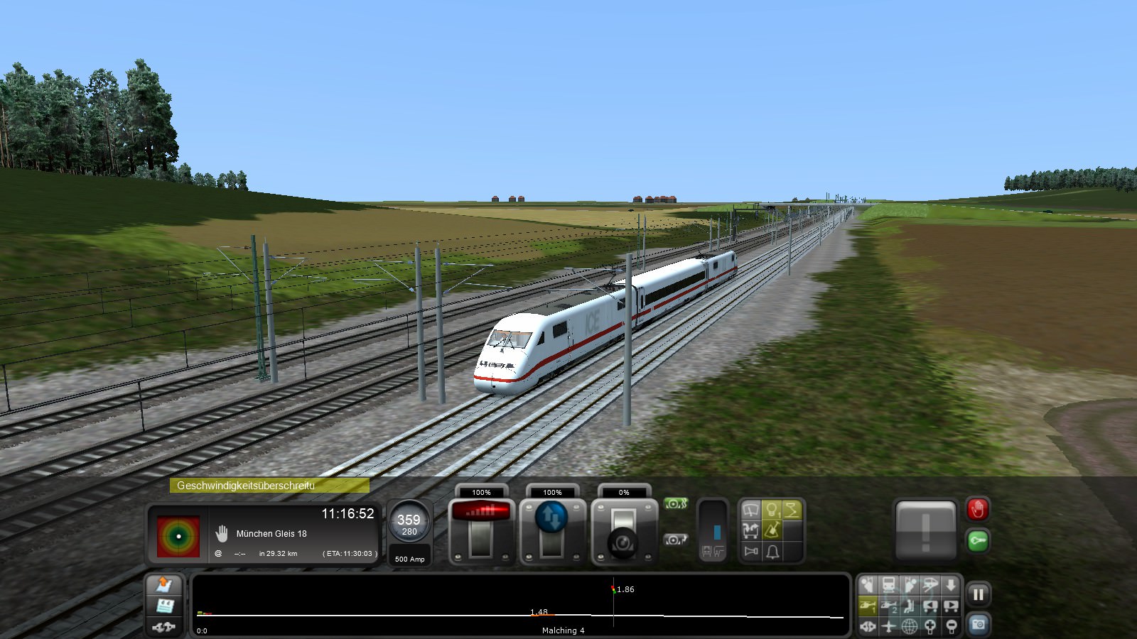 ICE-S Testfahrt