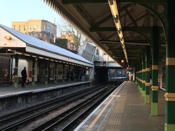 London Underground - West Kensington Station